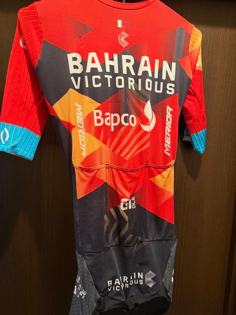 選手支給品 Bahrain Victorious サマーメッシュ ワンピース