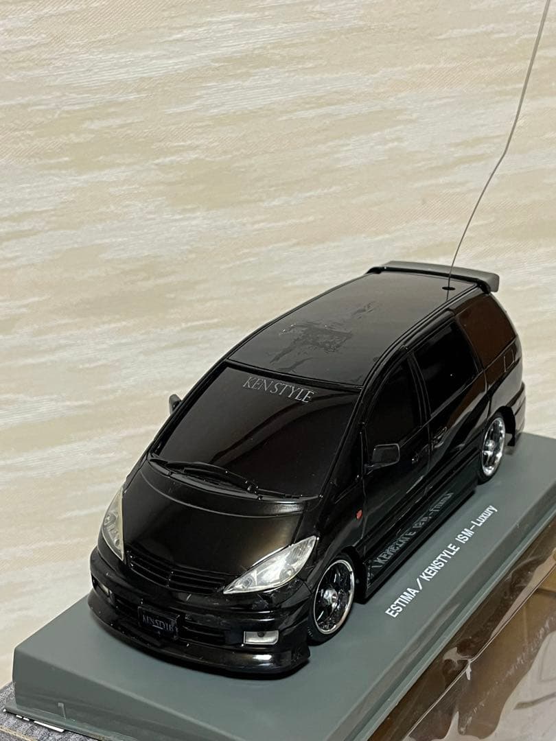 アオシマ 1/24 RC VIPカー トヨタ エスティマ ケンスタイル