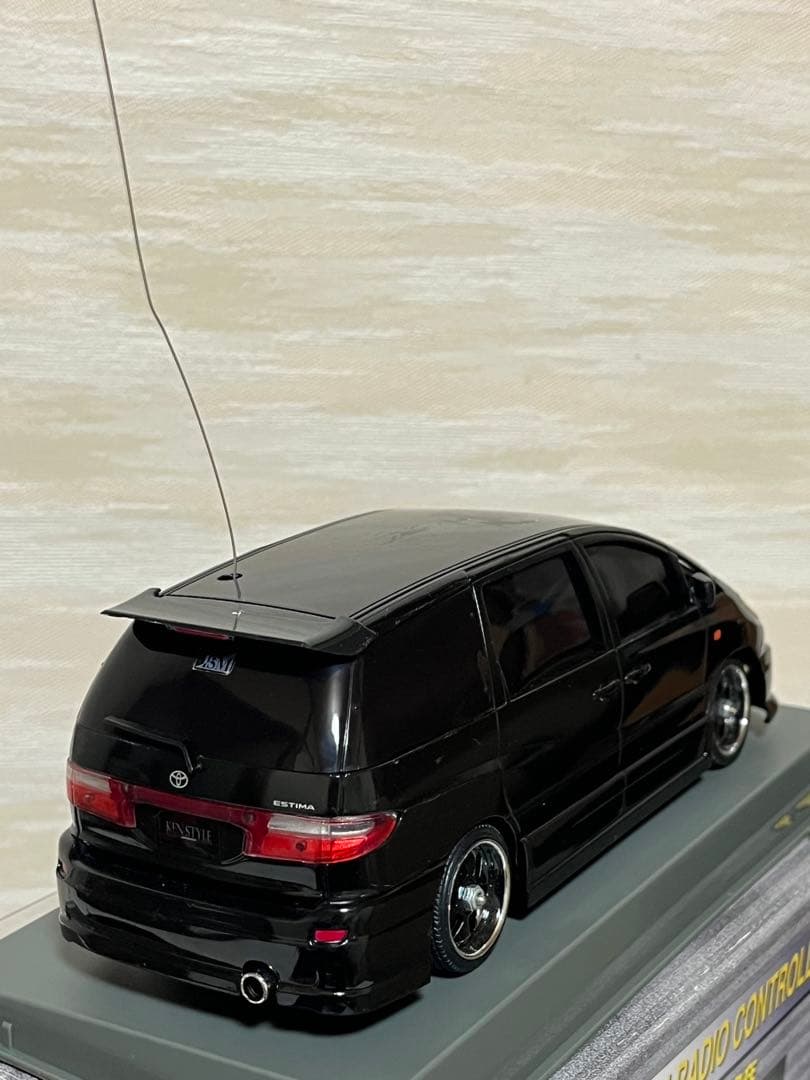 アオシマ 1/24 RC VIPカー トヨタ エスティマ ケンスタイル