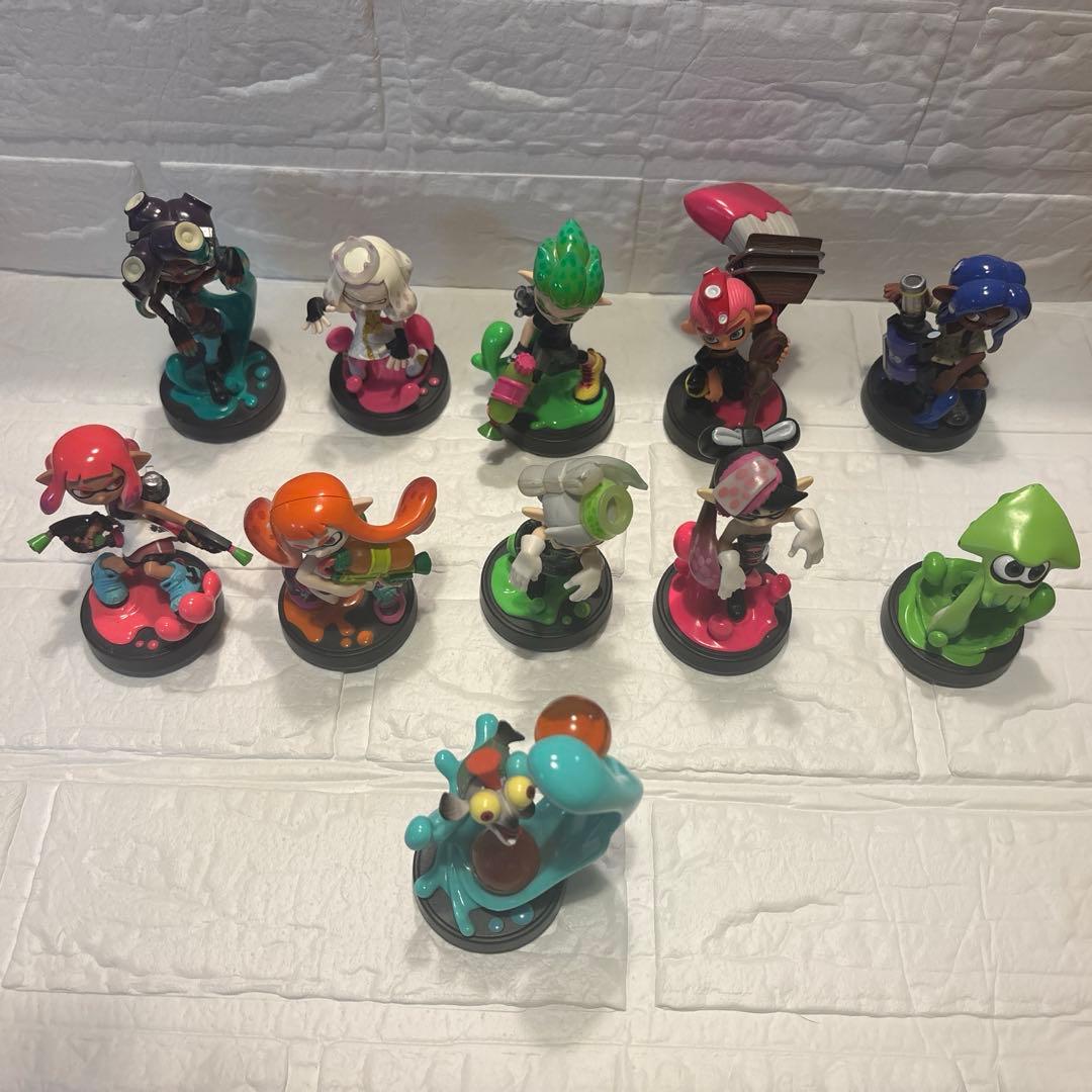 amiibo アミーボ スプラトゥーン セット　11体