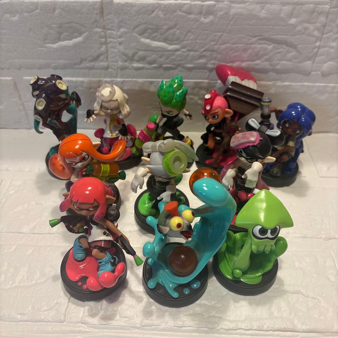 amiibo アミーボ スプラトゥーン セット　11体