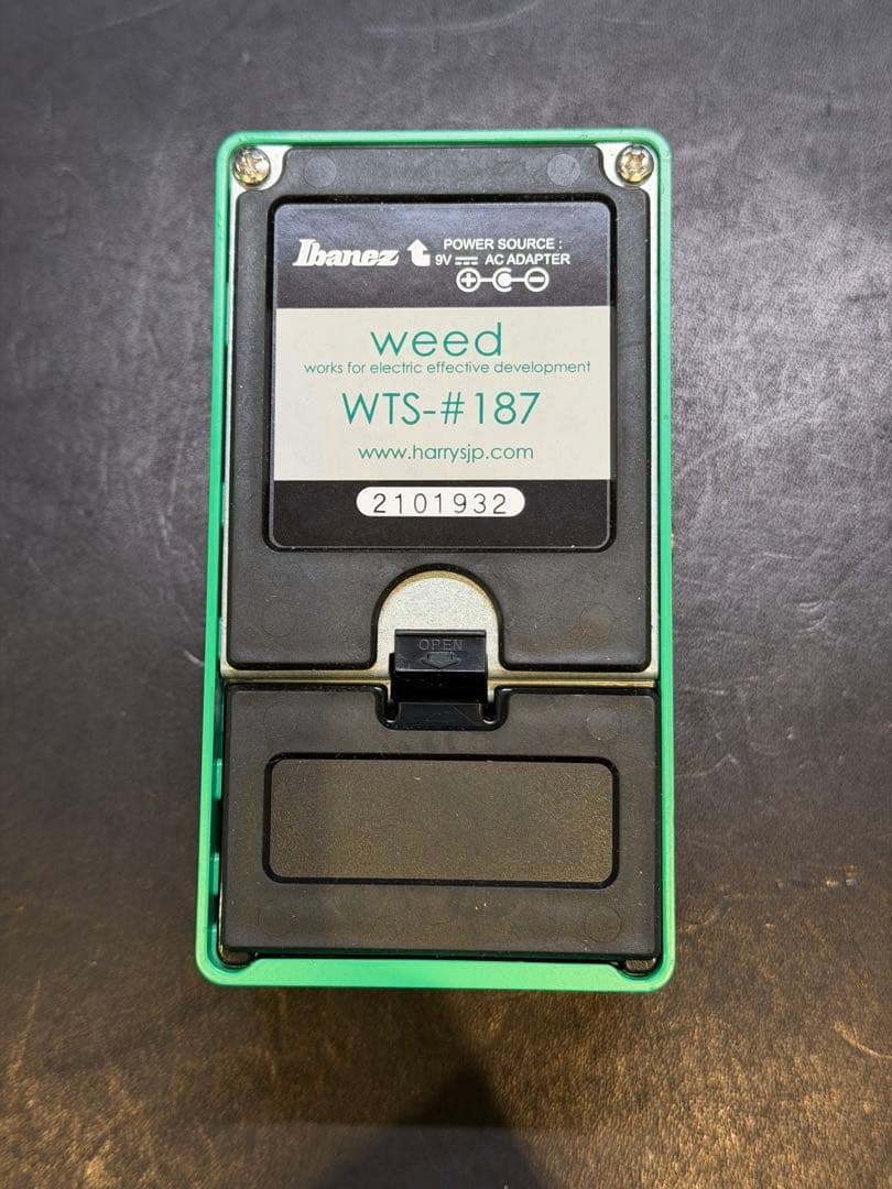 ギター WEED TS808 MOD