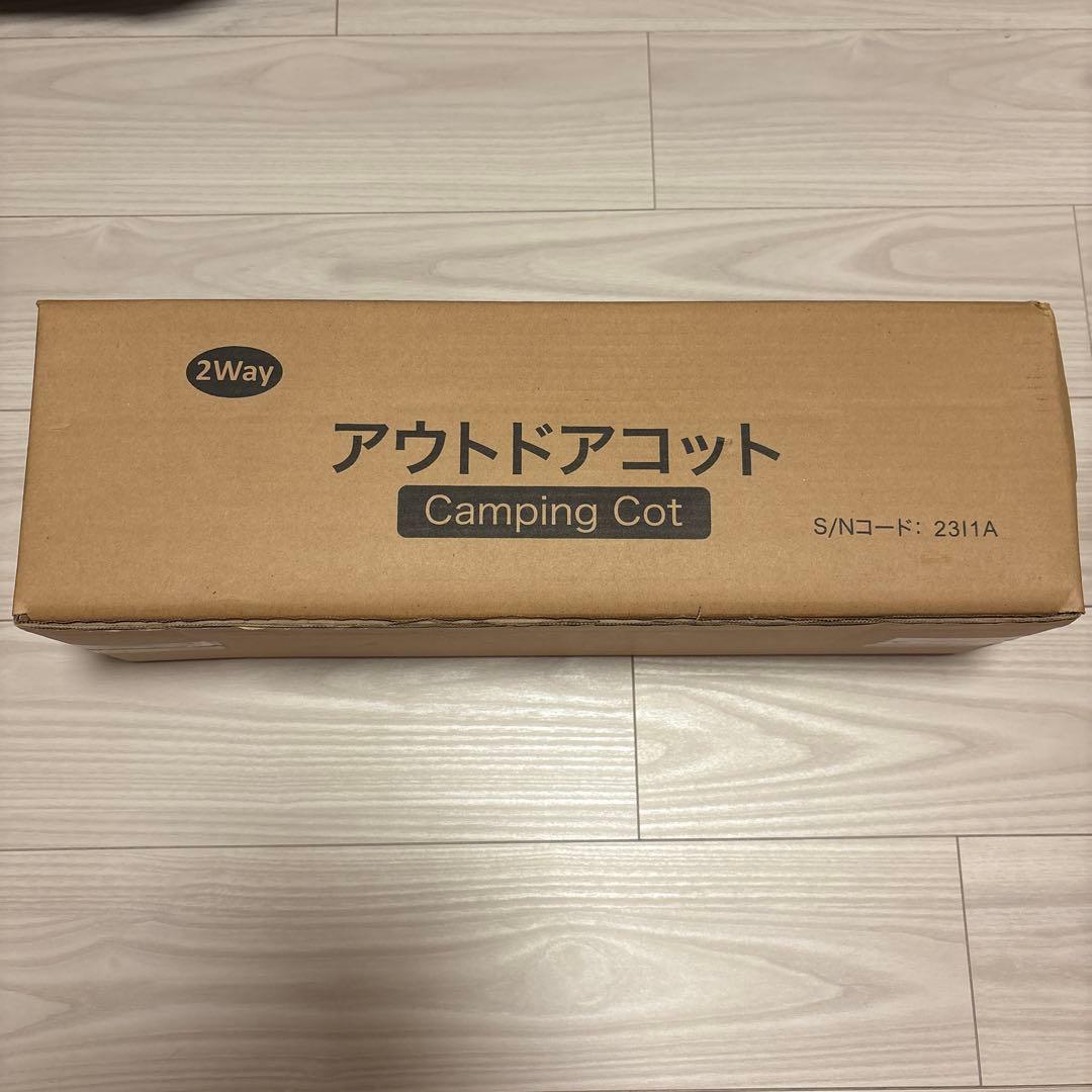 wolfyok outdoors ウルフヨックアウトドア コット　ブラック