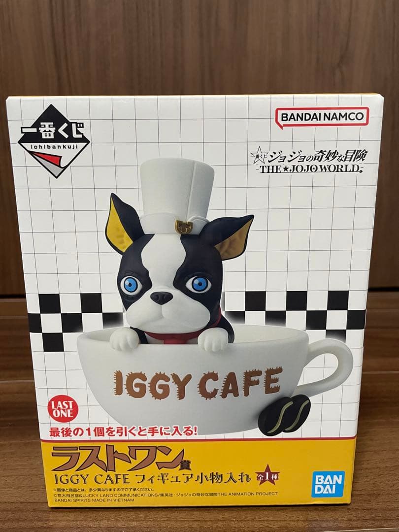1番くじ　ジョナサン・ジョースター フィギュア A賞　ラストワン　イギー　セット