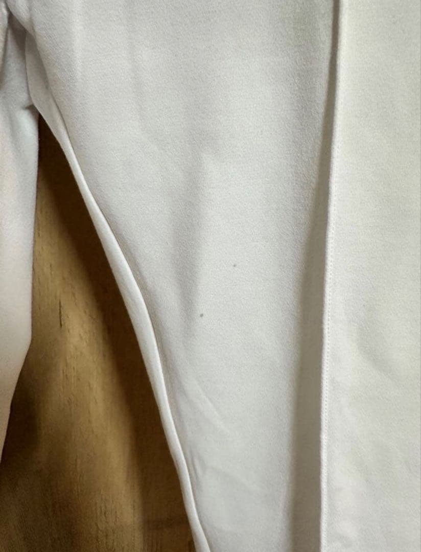 SY32 BY SWEET YEARS ホワイトパンツ　ストレッチパンツ　Ｌ