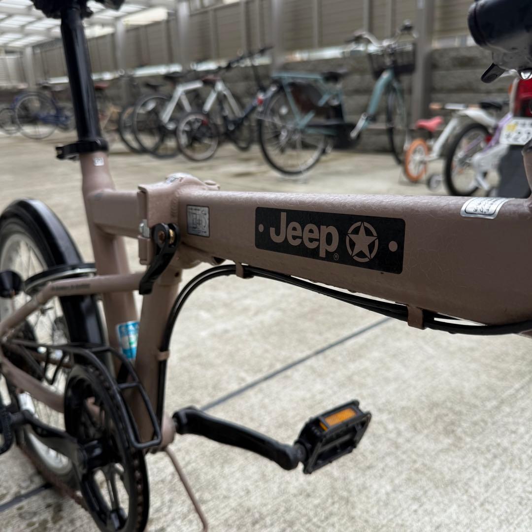 【引取のみ】　JEEP 自転車