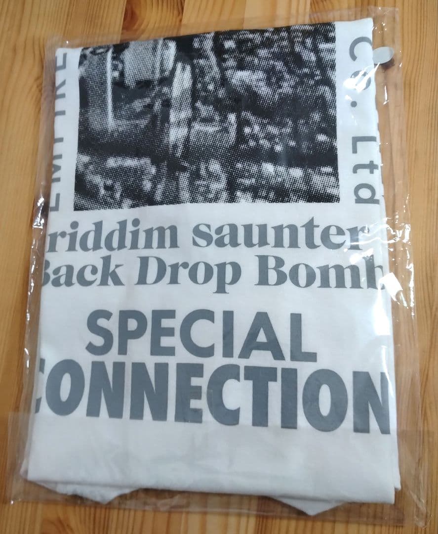 BACK DROP BOMB 　Riddim Saunter　Tシャツ 　L