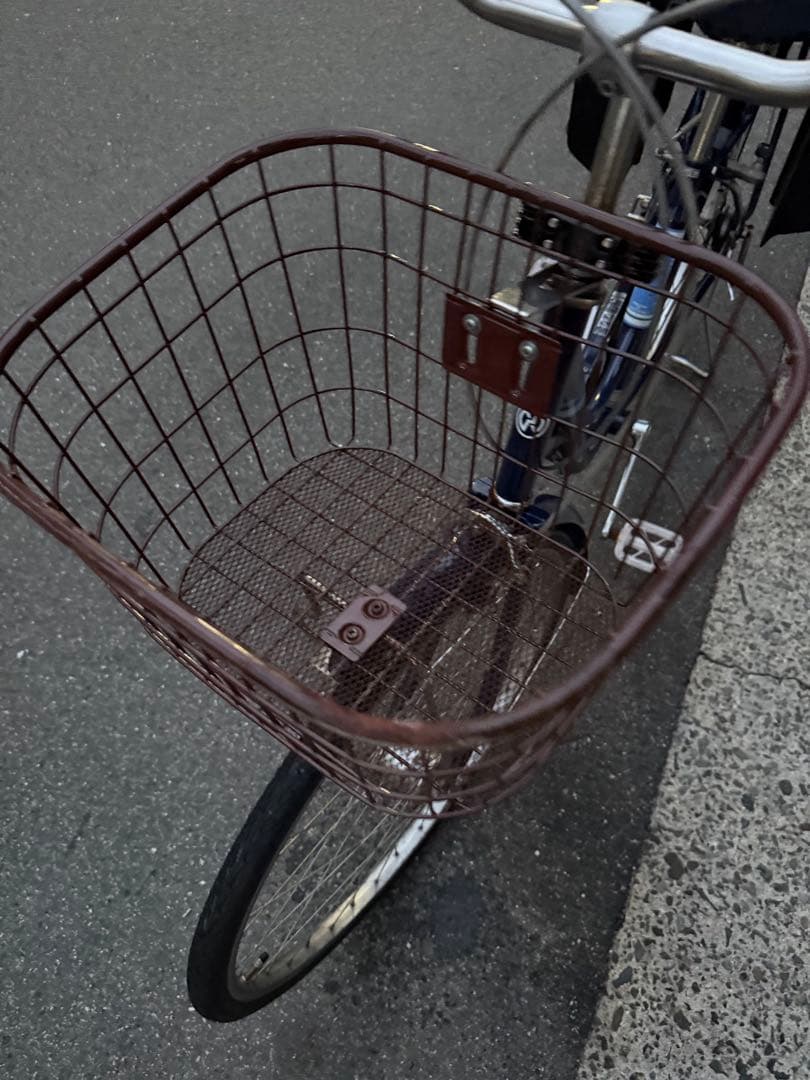 215 自転車 大阪市 【引取り限定】 美品 26インチ 変速付き