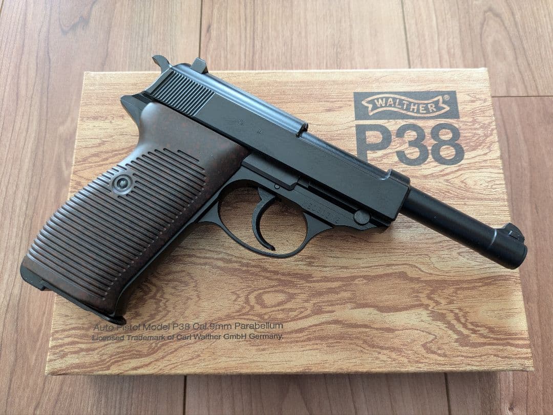 マルゼン ワルサーＰ38 ａｃ41 ブラックABS ガスブローバック