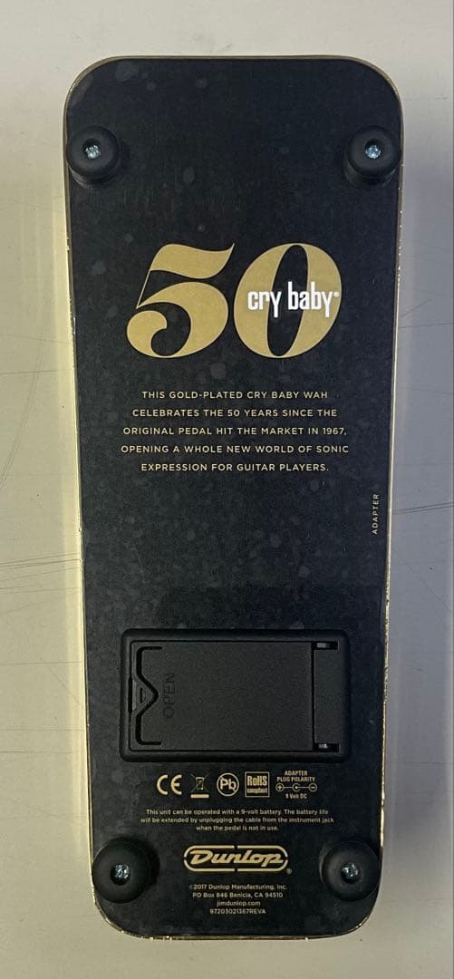 Cry Baby 50th Anniversary ワウペダル