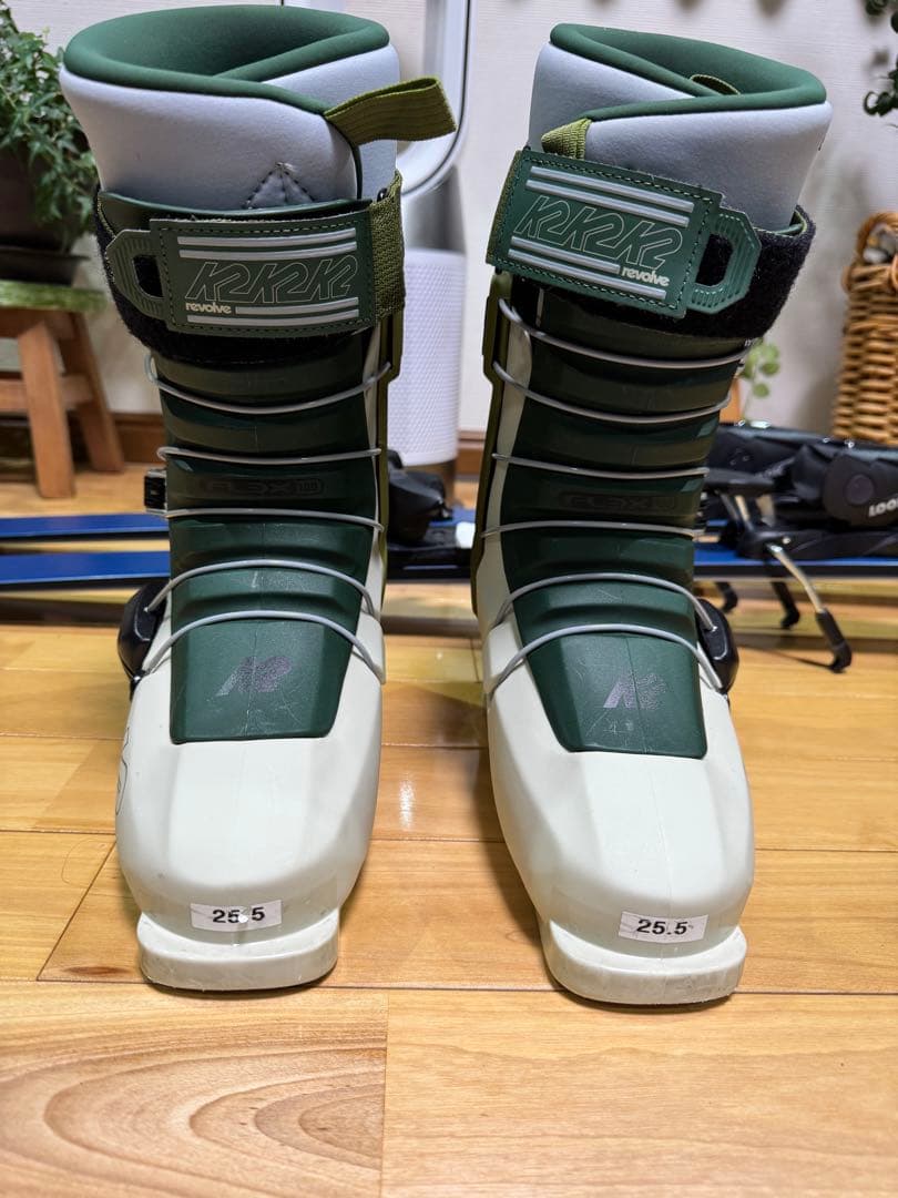 ID ONE SR-X5 スキー板 とK2 revolve pro セット