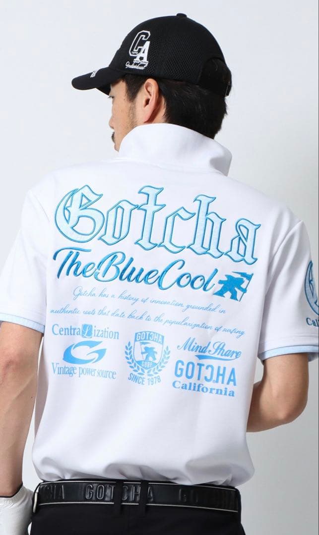新品GOTCHAゴルフボタニカルポロシャツ　XL