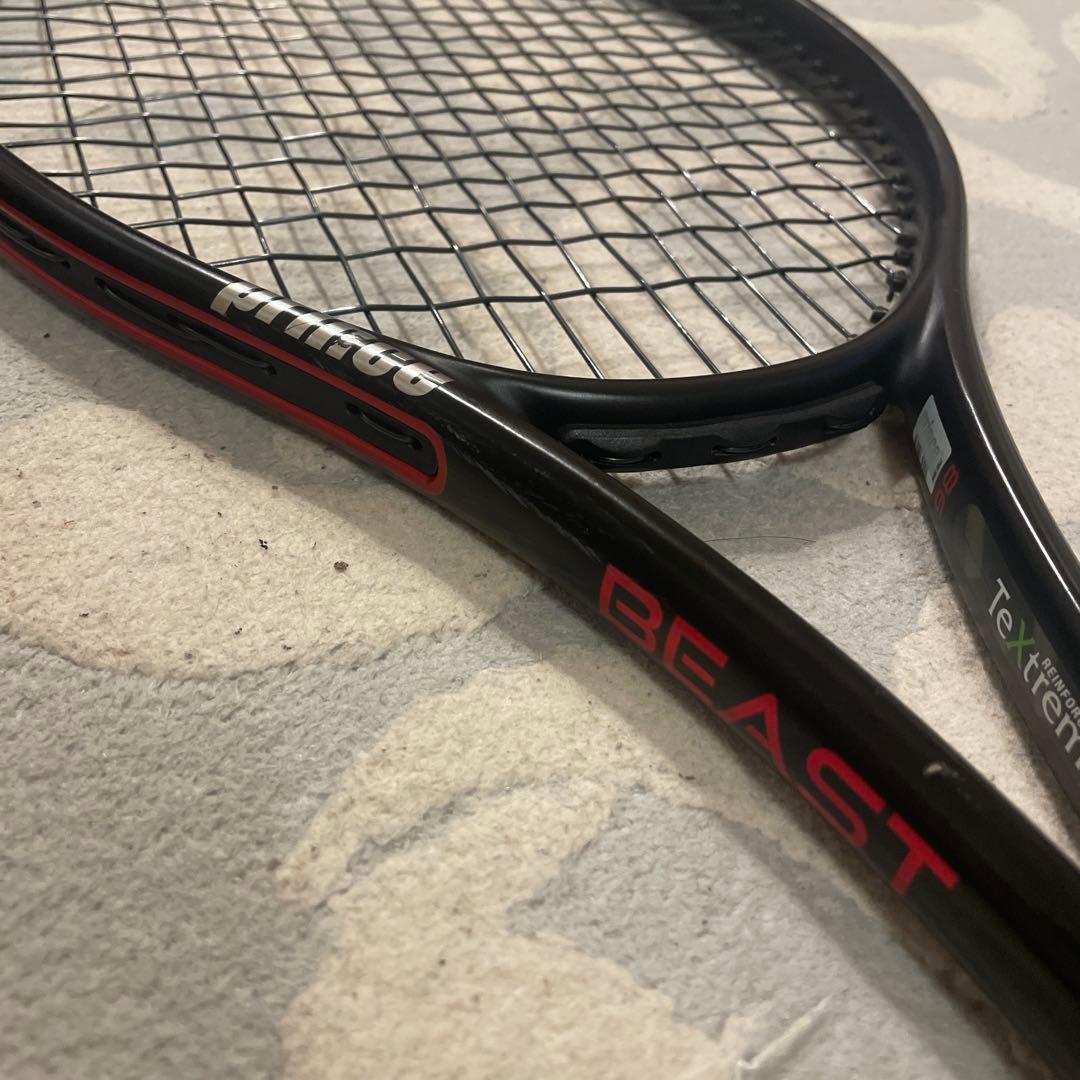 PRINCE BEAST 98 2020 テニスラケット ２本セット