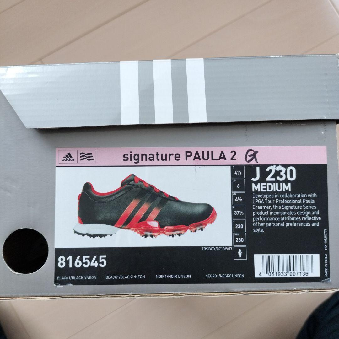 【新品・未使用】adidas ゴルフシューズ　signature PAULA2