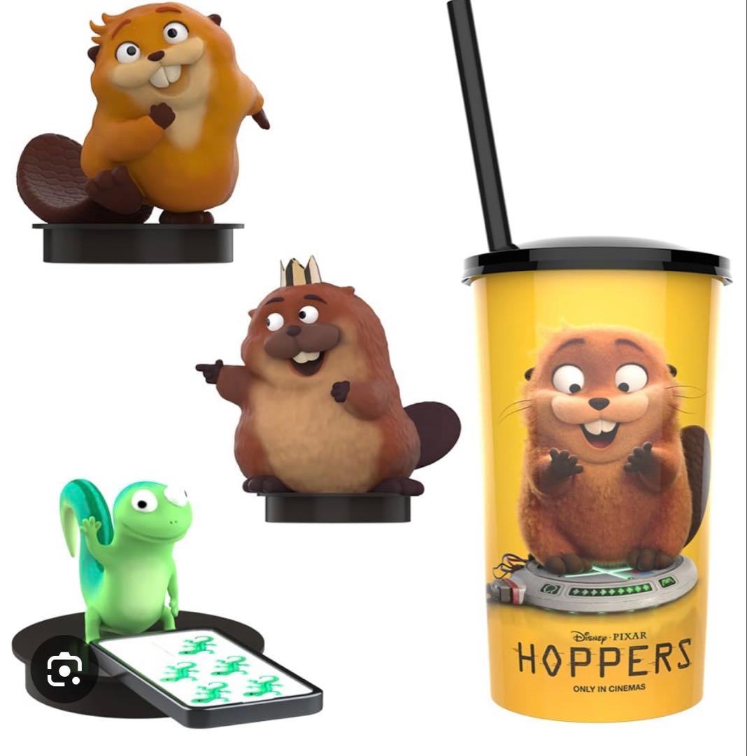 私がビーバーになる時 フィギュア付 ドリンクカップ キングジョージ　トム