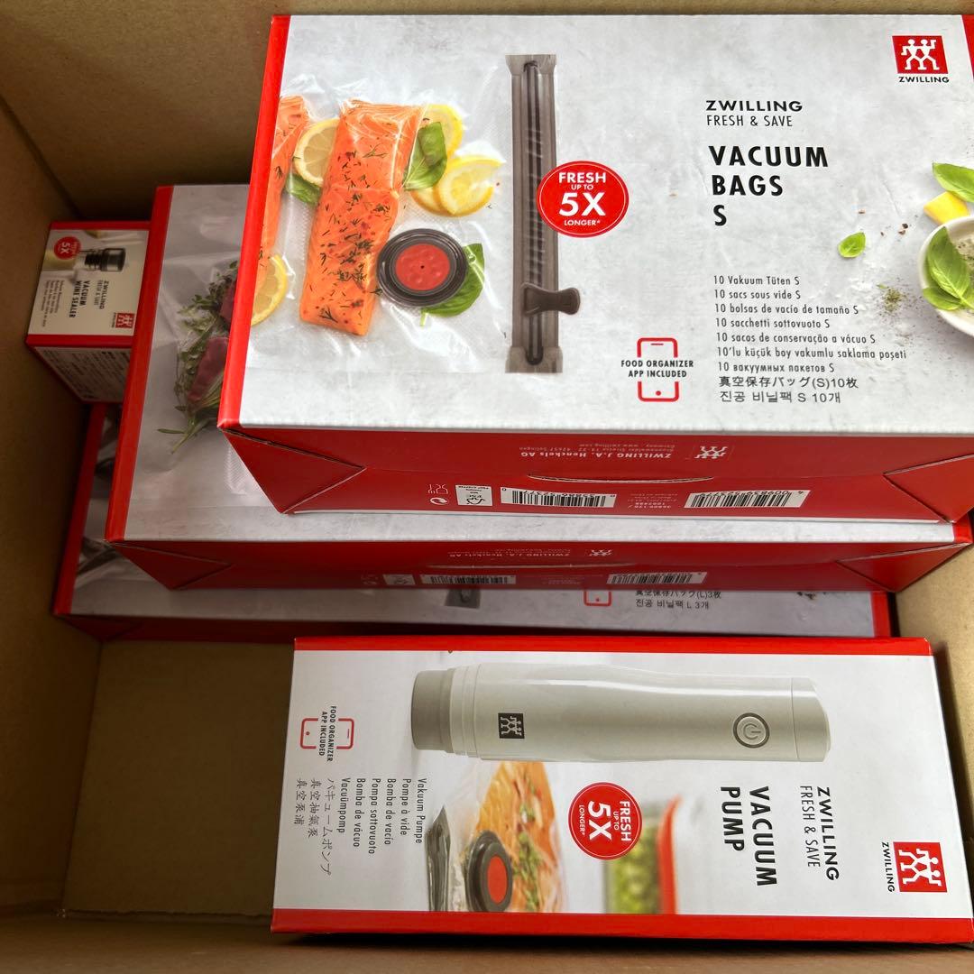 【Ami】【新品未使用】ツヴィリング ポータブル真空保存機