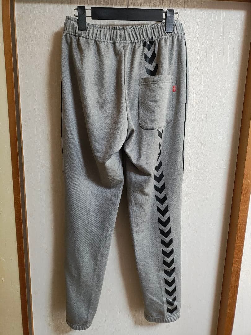 【極美品】【上下セットアップ】hummel スウェットジャージ グレー