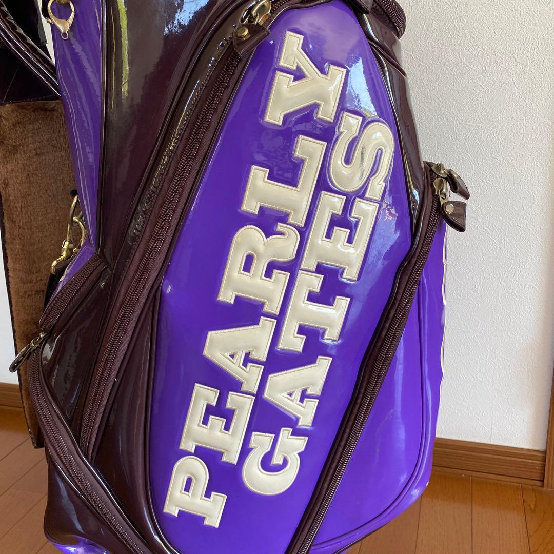 PEARLY GATES キャディバッグ 89 パープル