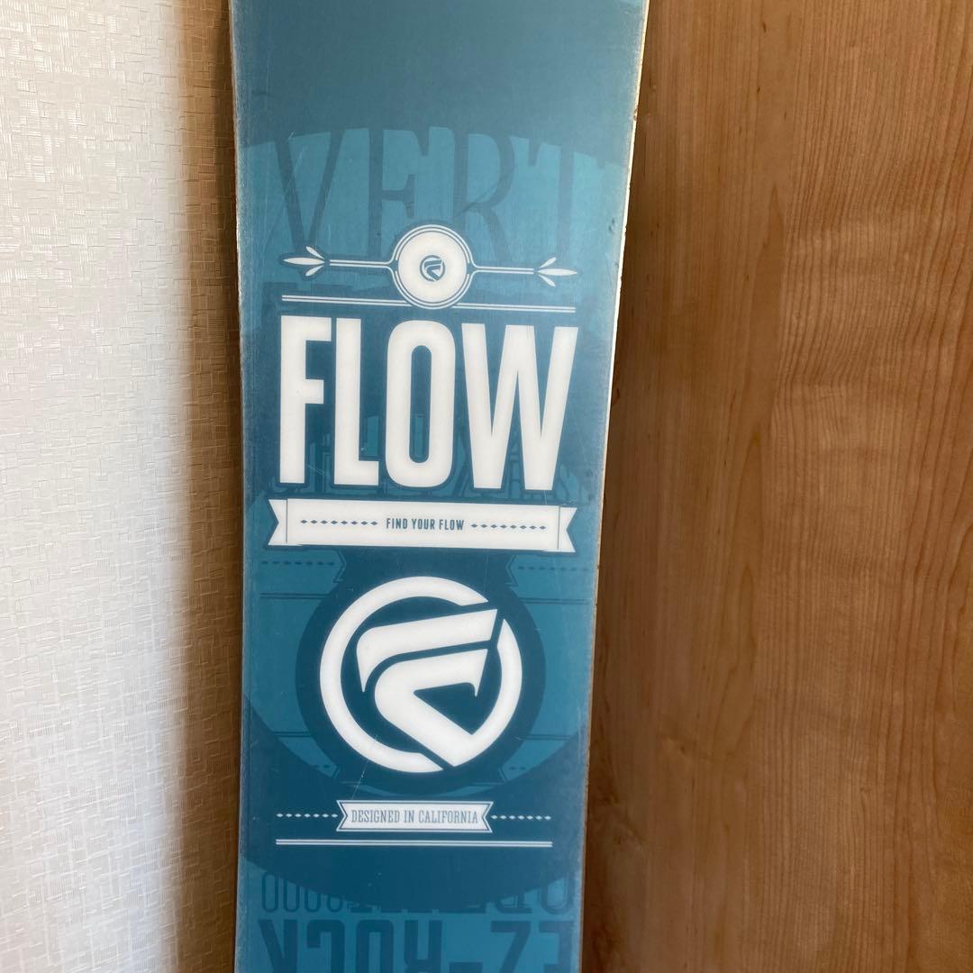 FLOW VERT スノーボード バインディング付
