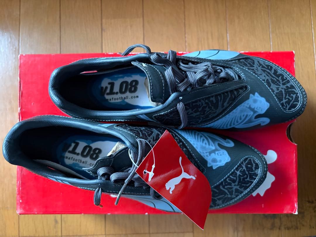 PUMA v1.08 トリックス　ワイド　グレー/ブラック　26.0