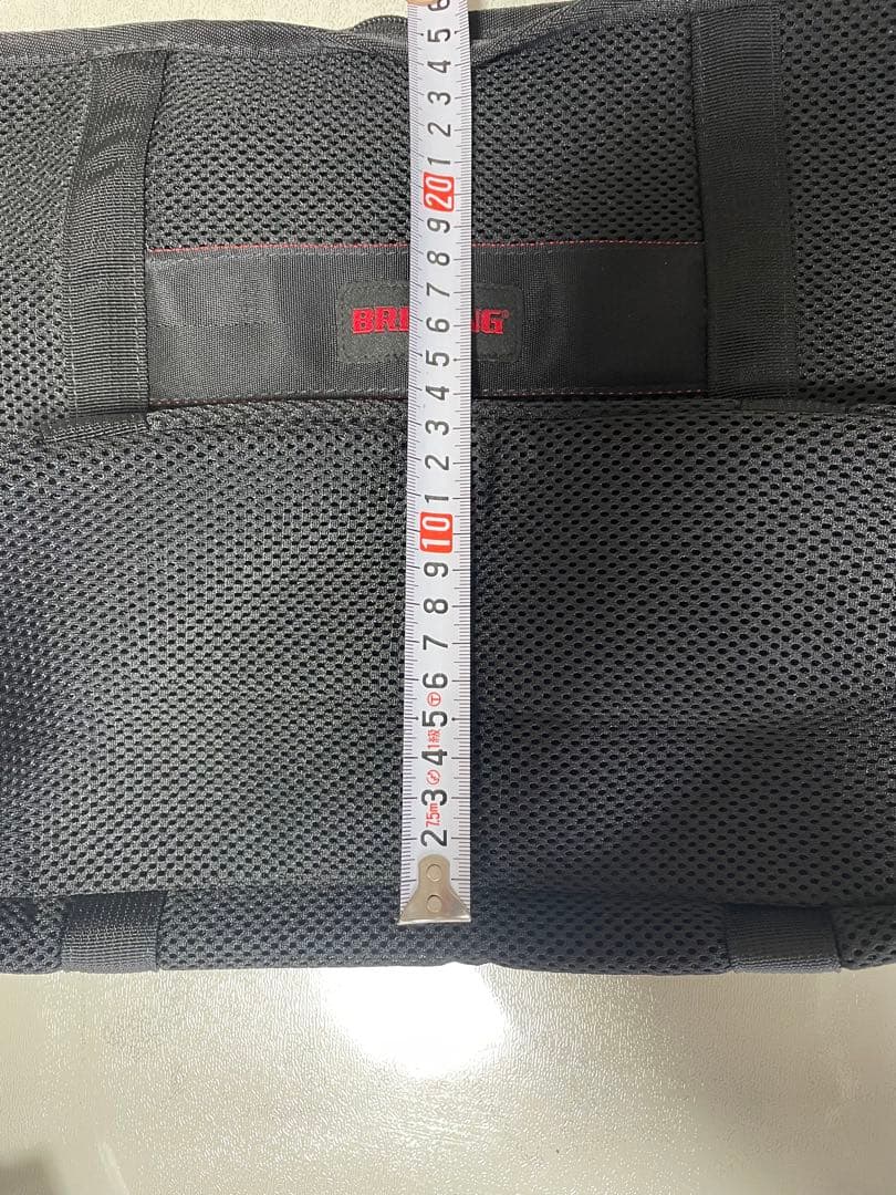 新品・未使用BRIEFING ブラックメッシュランドリーバッグ