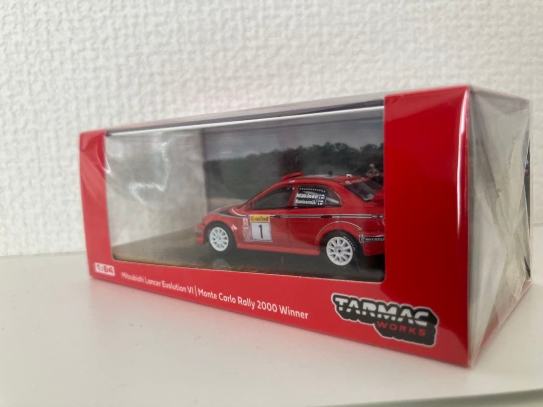 ターマックワークス　1/64　ランサー エボリューション VI WRC