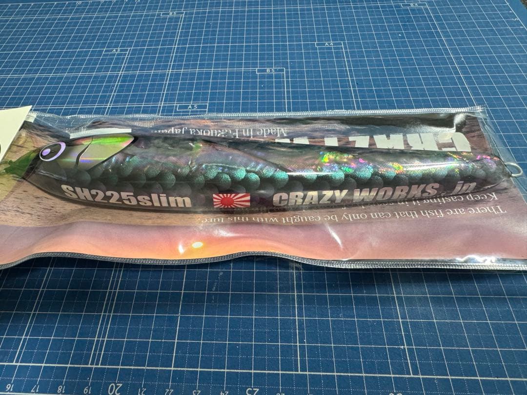 CRAZY WORKS SH225SLIM アワビ貼り