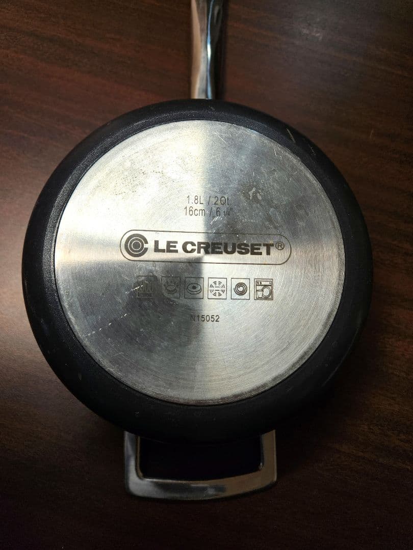 ☆LE CREUSET 片手鍋☆ステンレス16cm 　1.8L【値下げ】