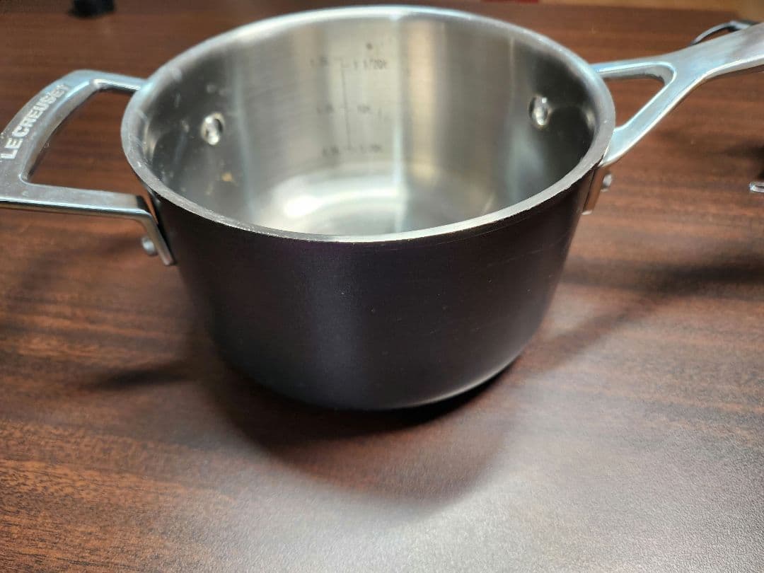 ☆LE CREUSET 片手鍋☆ステンレス16cm 　1.8L【値下げ】