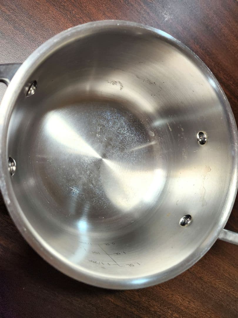 ☆LE CREUSET 片手鍋☆ステンレス16cm 　1.8L【値下げ】