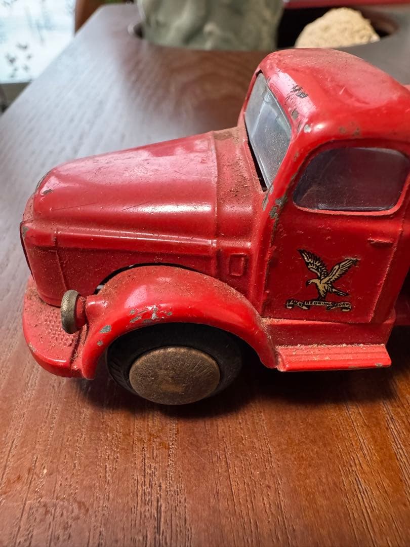 中古模型車　車　レーシングカー ボルボトラックロゴ