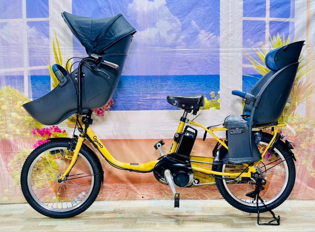 2019年ギュットクルームEX16AH！⭐️子供乗せ電動アシスト自転車Y3590