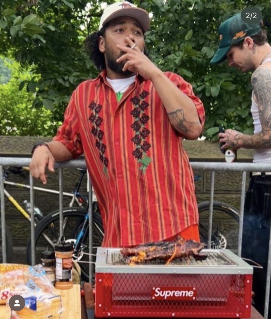 Supreme×Coleman Charcoal Grill Red 7077T