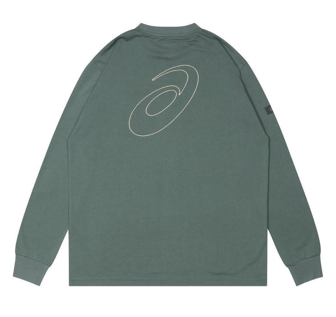 ASICS×ballaholic Pocket Long Tee(grey)XL