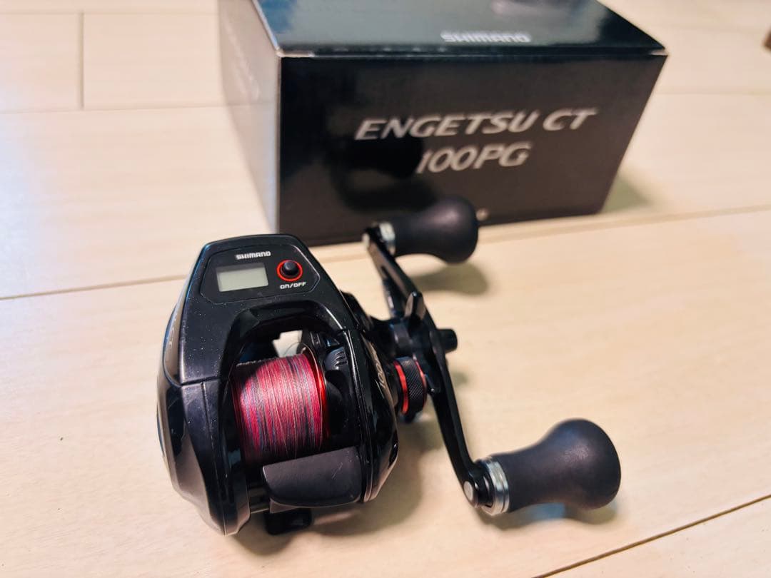 シマノ 炎月 CT 100PG 両軸リール　右ハンドル