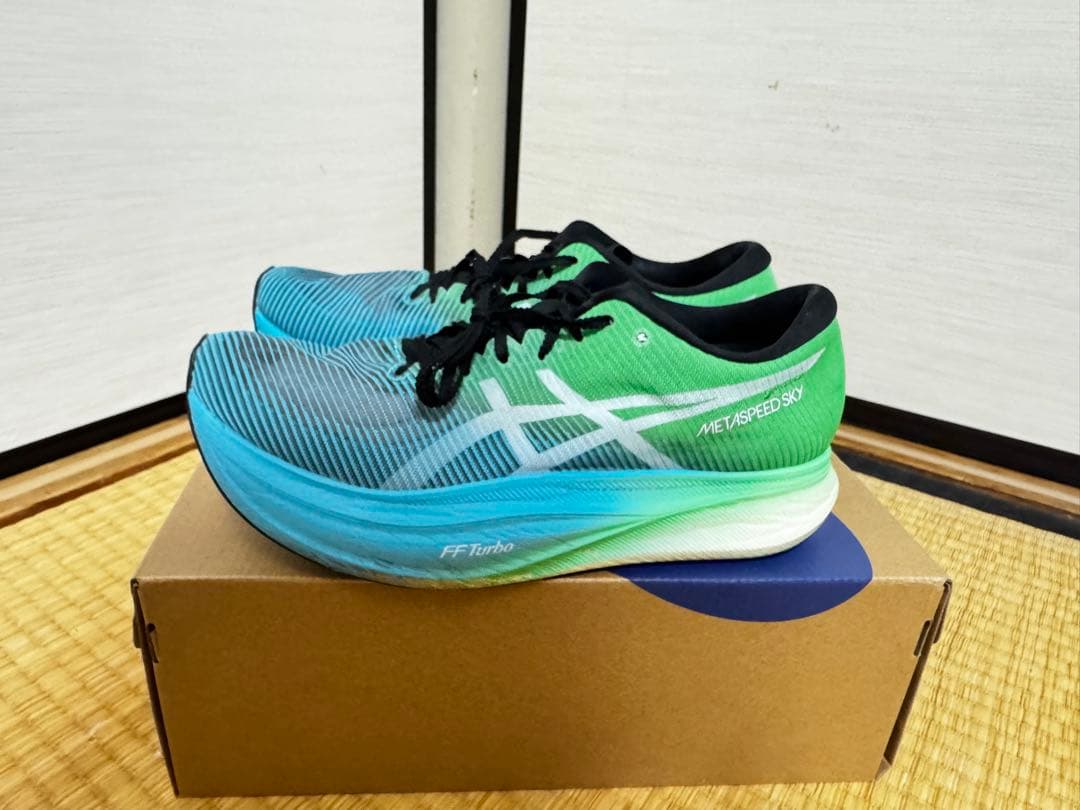 ASICS RACER 360 グリーン/ブルー
