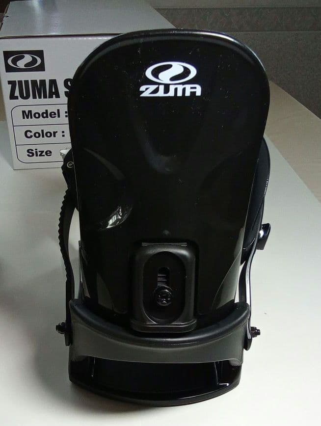 新品 未使用/ZUMA ボードビンディング BLACK /ML