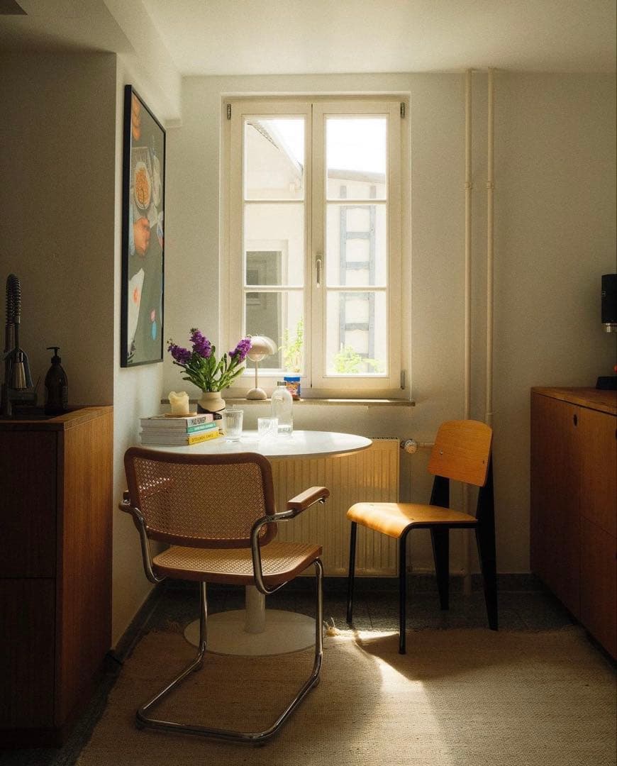 名作新品2脚セットJean Prouve STANDARD CHAIR 椅子復刻