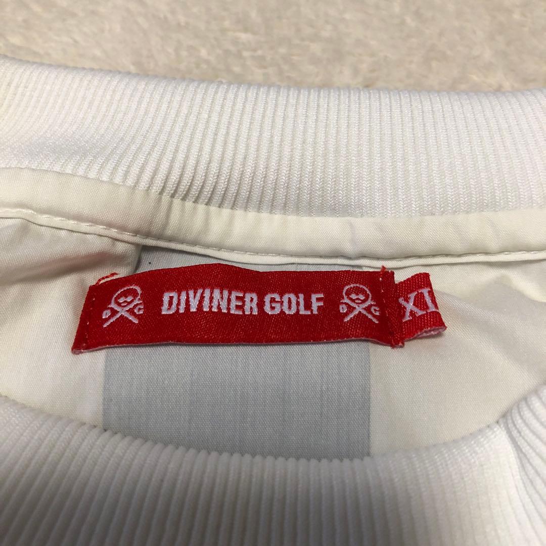 美品　DIVINER GOLF ゴルフウェア ストレッチ プルオーバー XL