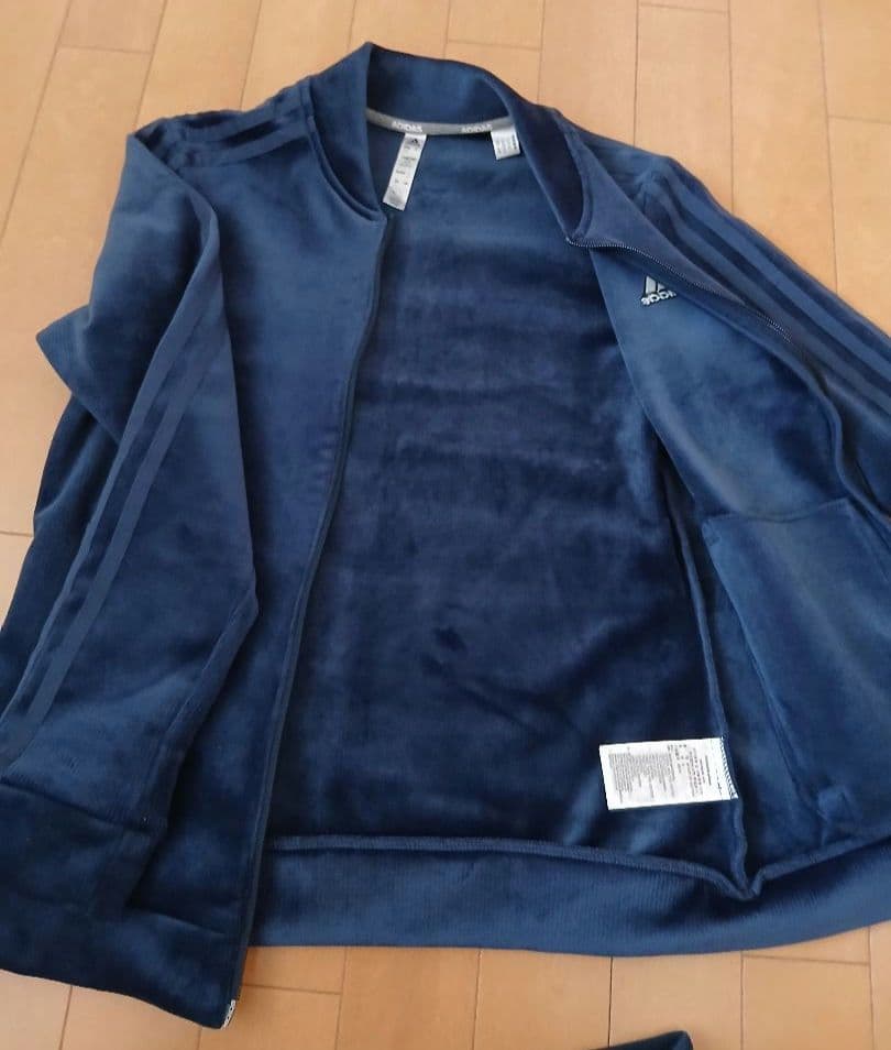 adidas golf ジャケットとスカートセット Mネイビー