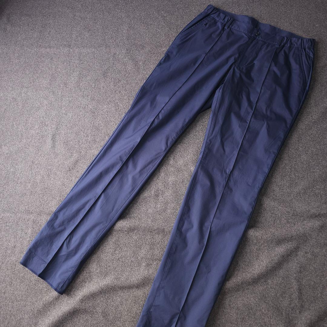 未使用 ビームスゴルフ 裏地付き 防風 秋冬ゴルフパンツ ネイビー 紺色 LL