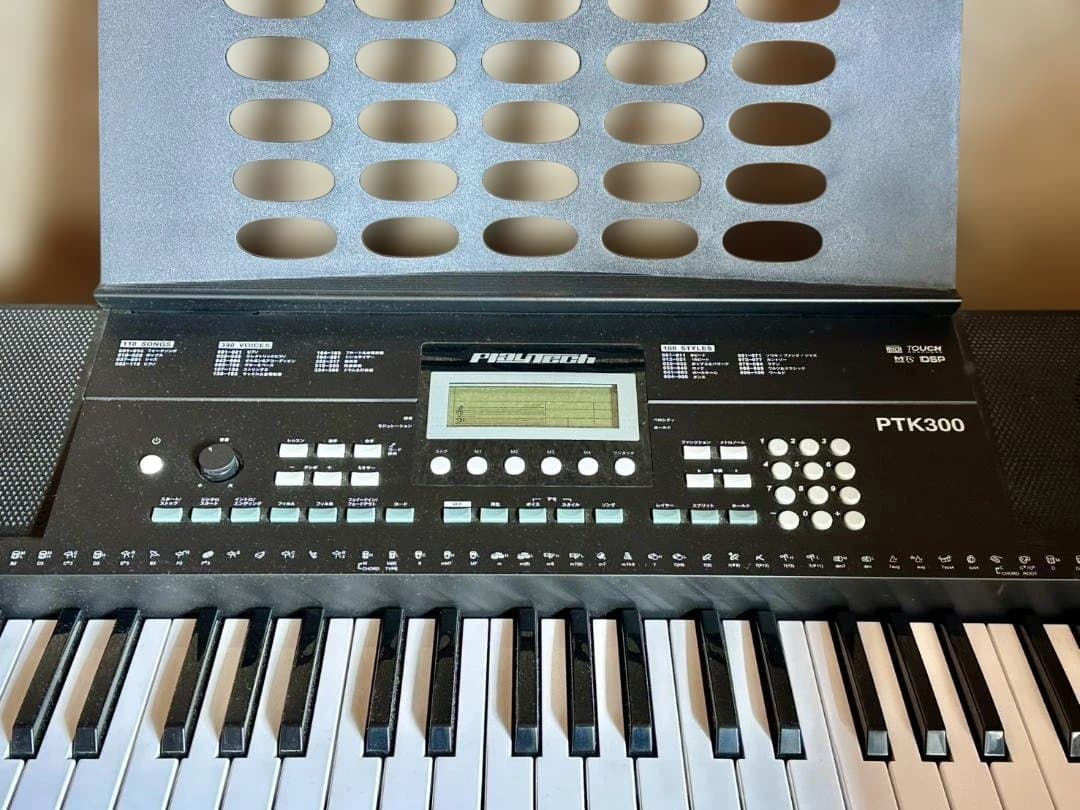 PLAYTECH ( プレイテック ) PTK300電子キーボードMIDI対応