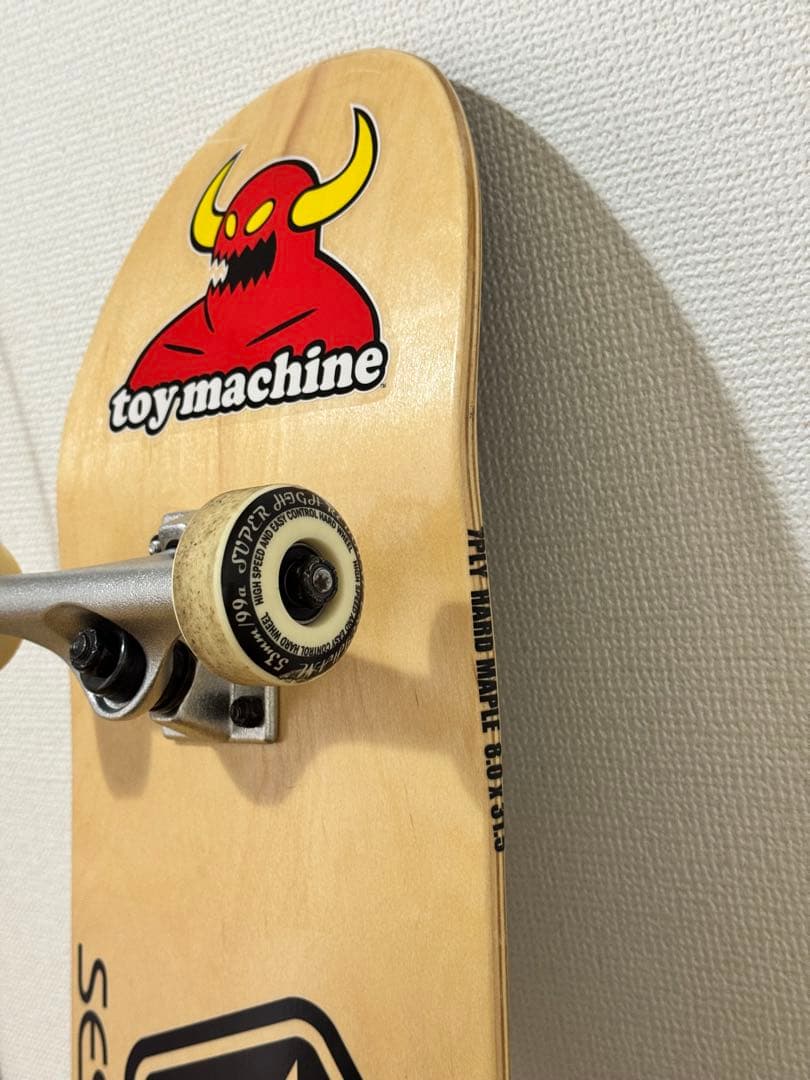 美品　スケートボード コンプリート ToyMachine 8.0インチ スケボー