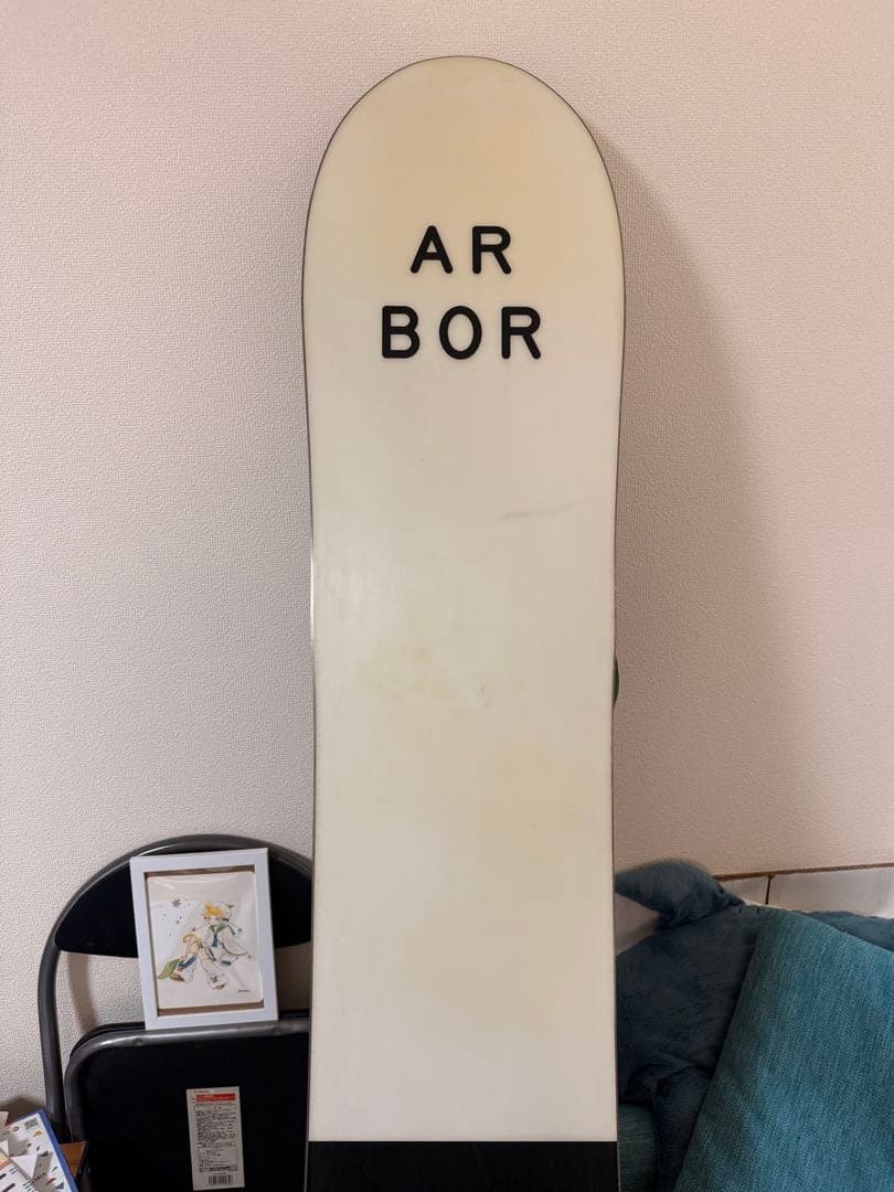 Union ビンディング付きARBORスノーボード