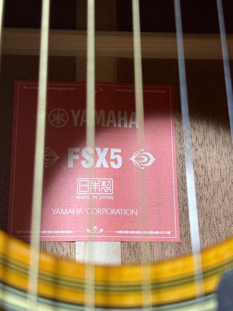 YAMAHA FSX5 red label series 未使用に近い美品