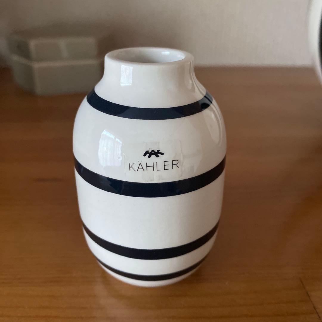 Kahler ケーラー オマジオ　フラワベース　花瓶　北欧　雑貨　インテリア