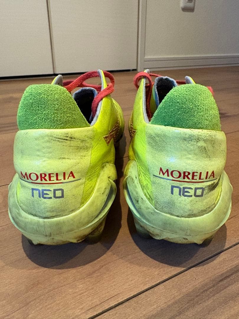 コ*ウ様 MORELIA NEO 4 サッカー スパイクイエローJapan 限定