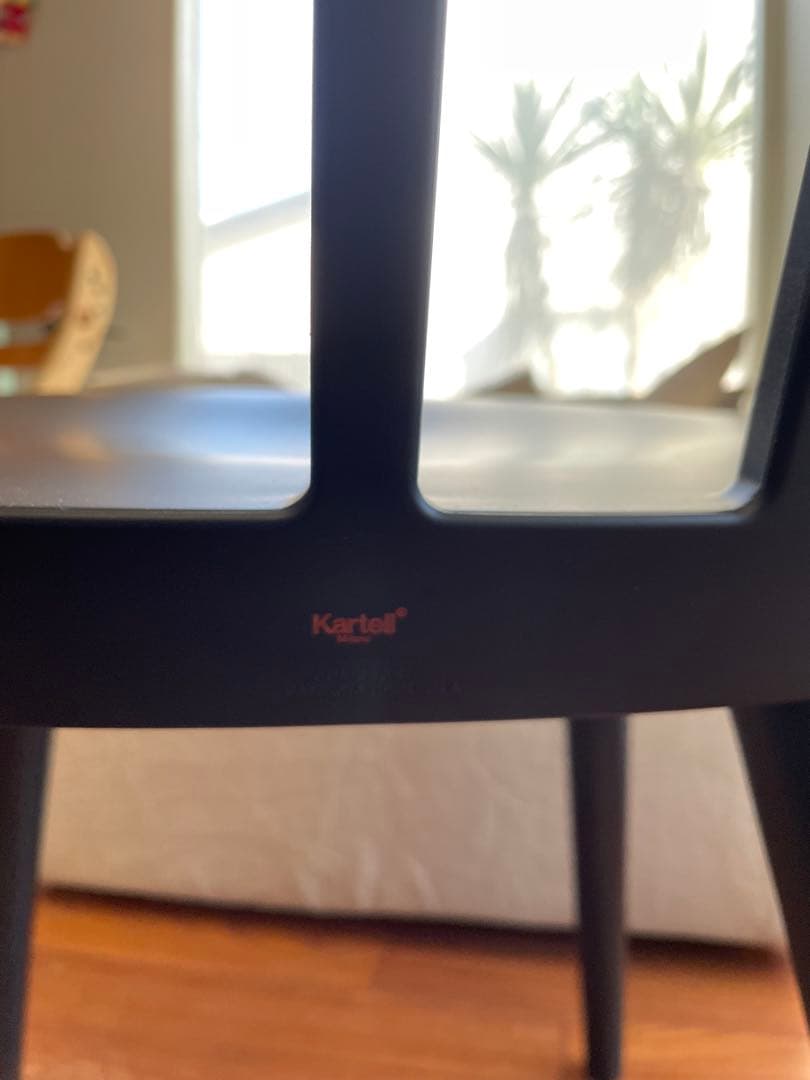⭐️値下げ可能！⭐️トーヨーキッチン Kartell カムバックチェア ブラック