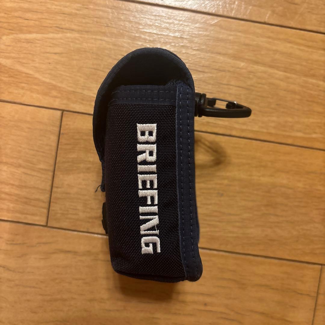 BRIEFING ナイロンポーチ ネイビー