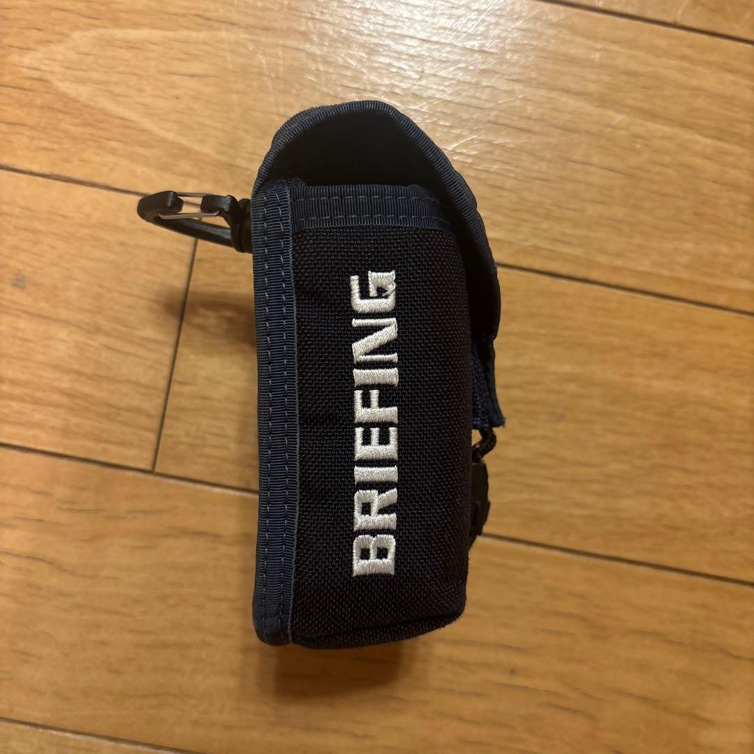 BRIEFING ナイロンポーチ ネイビー